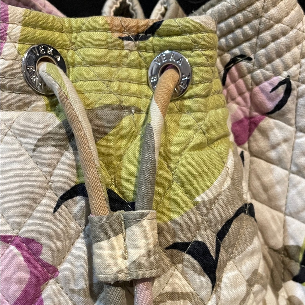 Vera Bradley drawstring backpack. Clean. Retired … - image 3
